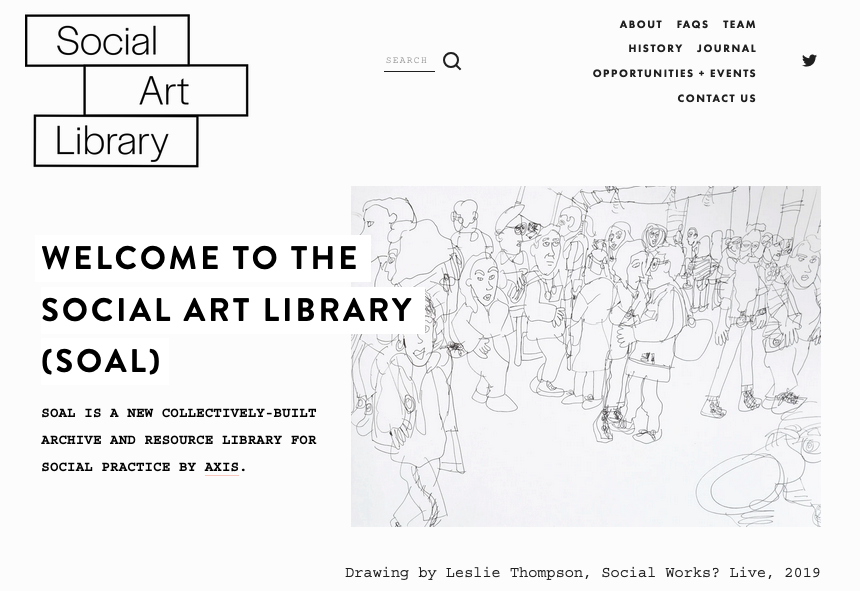 Social Art Library